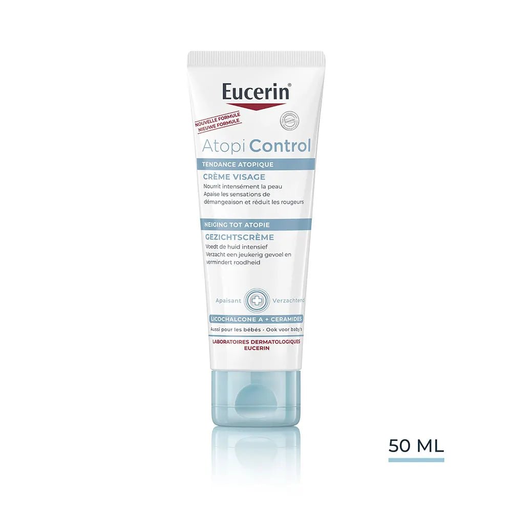 Eucerin Atopicontrol Calm+ Face Cream 50ml (1.69fl oz) - FrenchBeautyHub