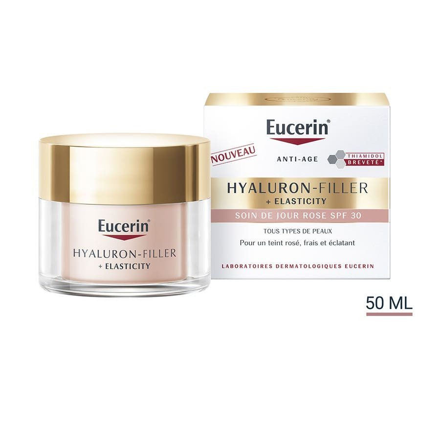 Eucerin Hyaluron - Filler + Elasticity Rose Day Care SPF30 50ml (1.69fl oz) - FrenchBeautyHub