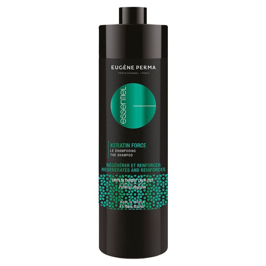 Eugene Perma Professionnel Essentiel Keratin Force Shampoo 1L (33.81fl oz) - FrenchBeautyHub
