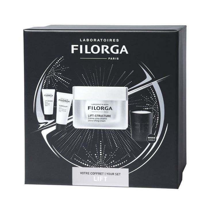 Filorga Lift - Structure Giftboxes With Mini Candle - FrenchBeautyHub