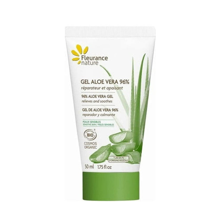 Fleurance Nature 96% ORGANIC ALOE VERA GEL Repairing and soothing 150ml (5.07fl oz) - FrenchBeautyHub