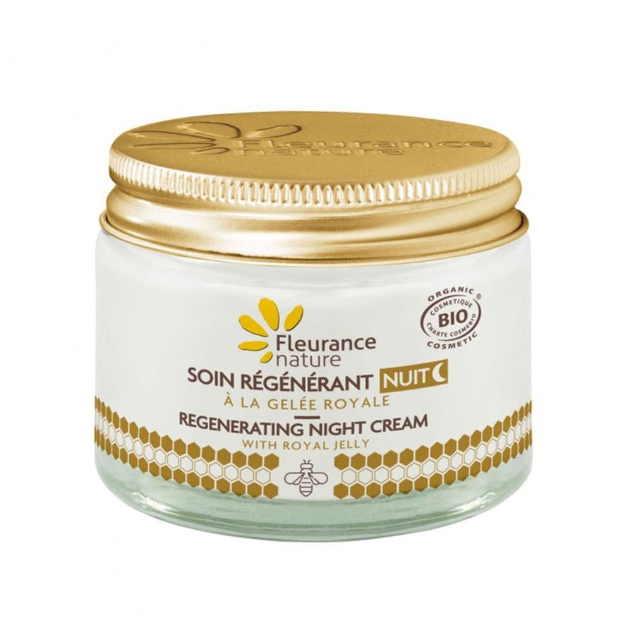 Fleurance Nature REGENERATING NIGHT CARE WITH ORGANIC ROYAL JELLY 50ml (1.69fl oz) - FrenchBeautyHub