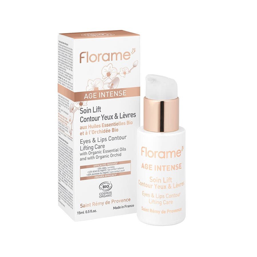 Florame Age Intense Eye & Lip Lift Contour Lifting Care 15ml (0.50fl oz) - FrenchBeautyHub