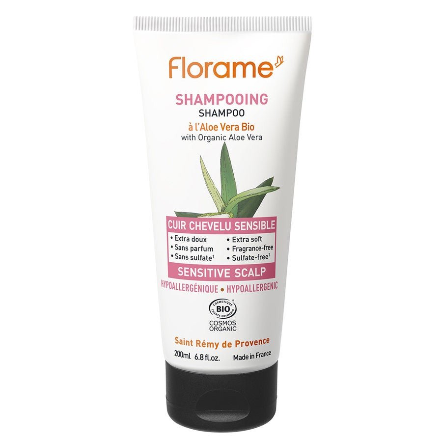 Florame Bioes Shampoo Sensitive scalp 200ml (6.76fl oz) - FrenchBeautyHub