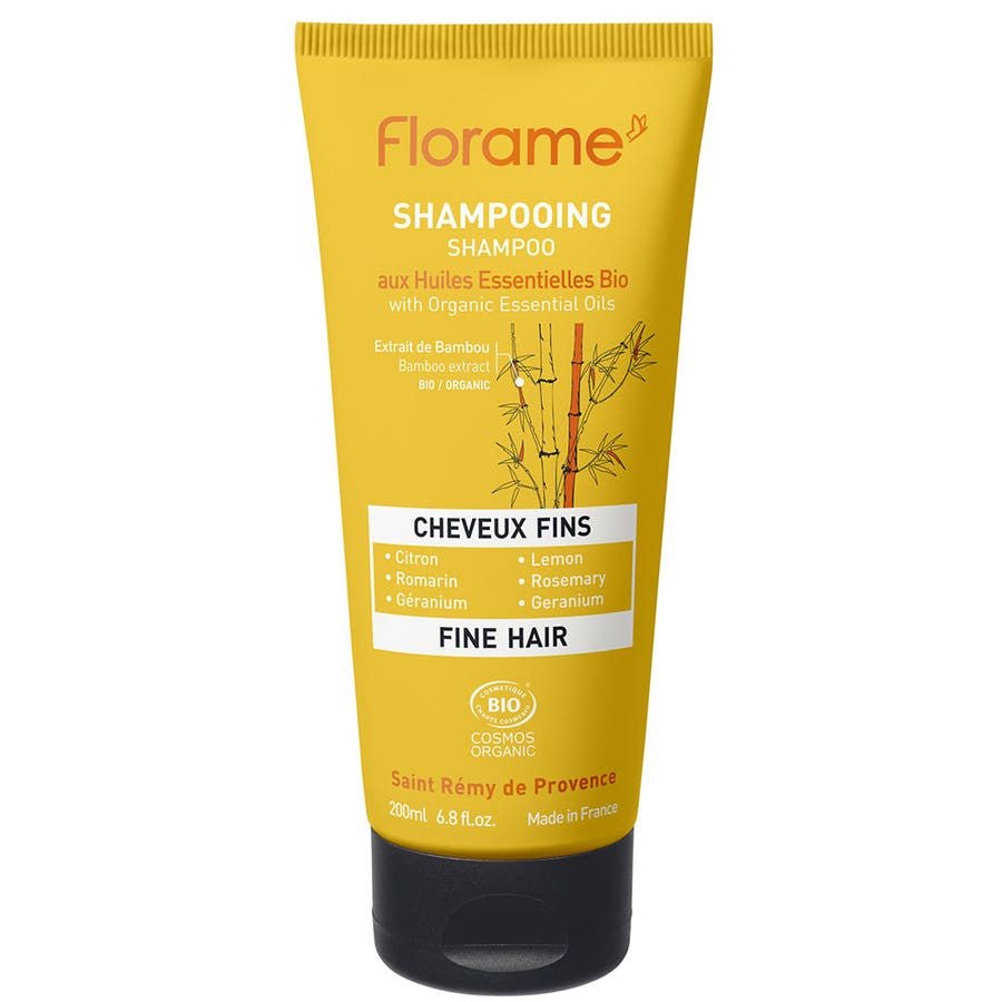 Florame Organic Fine Hair Shampoo 200ml (6.76fl oz) - FrenchBeautyHub