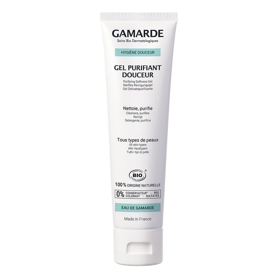 Gamarde Organic Gentle Purifying Gel All Skin Types 100g (3.52 oz) - FrenchBeautyHub