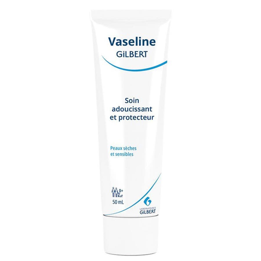 Gilbert Vaseline Softening and Protective Care Dry and Sensitive Skin 50ml (1.69fl oz) - FrenchBeautyHub