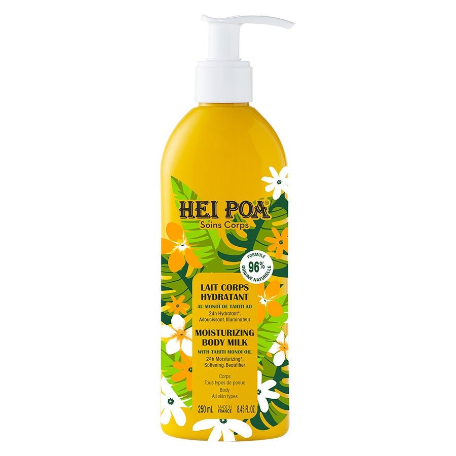 Hei Poa Body Care Moisturizing Lotion Mono of Tahiti AO 250ml (8.45fl oz) - FrenchBeautyHub