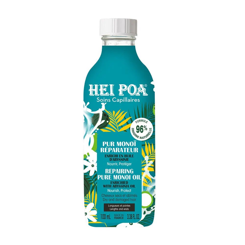 Hei Poa Repairing Pure Monoi Oil 100ml (3.38fl oz) - FrenchBeautyHub