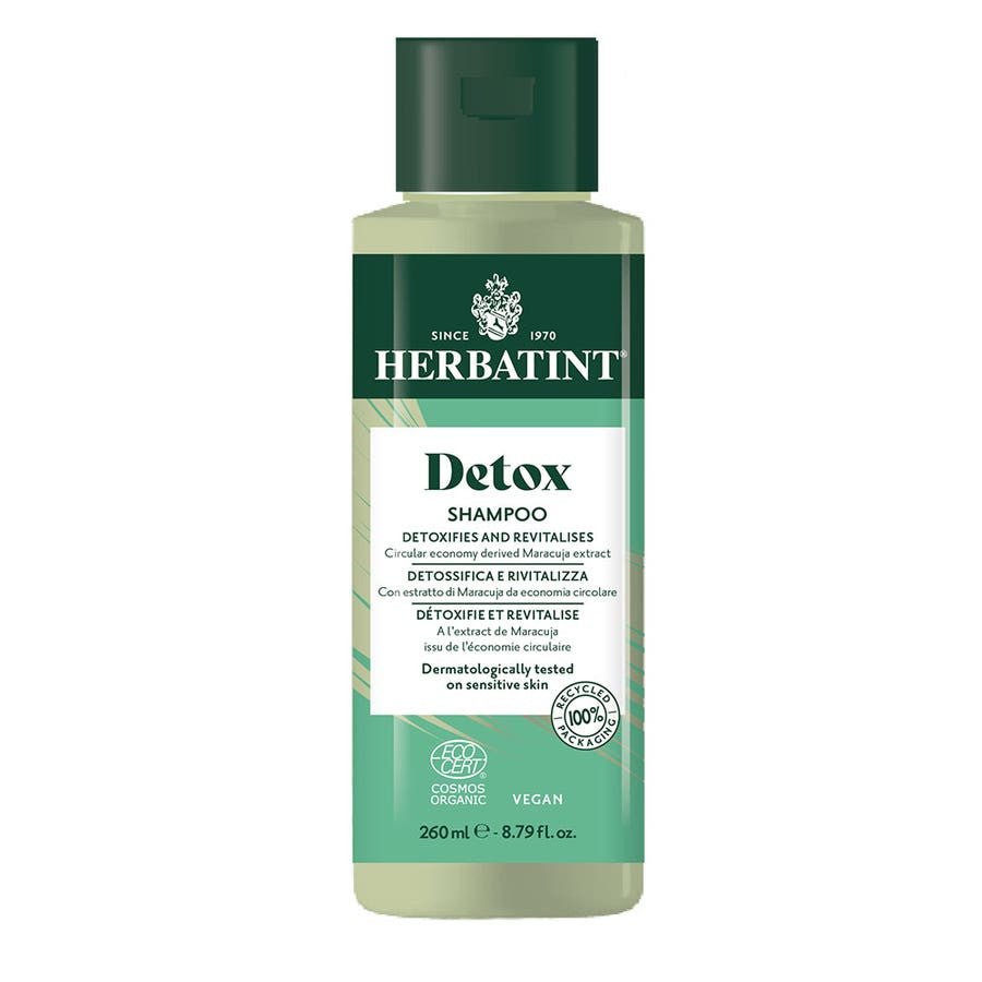 Herbatint Detox Shampoos Detoxifying and Revitalizing 260ml (8.79fl oz) - FrenchBeautyHub