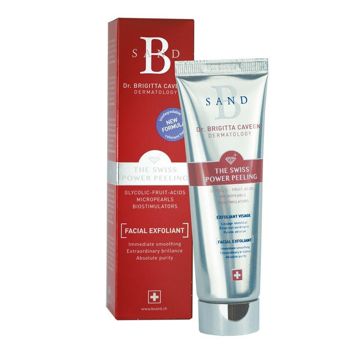 Innoderm The Swiss Power Peeling Face Scrub B Sand 50ml (1.69fl oz) - FrenchBeautyHub