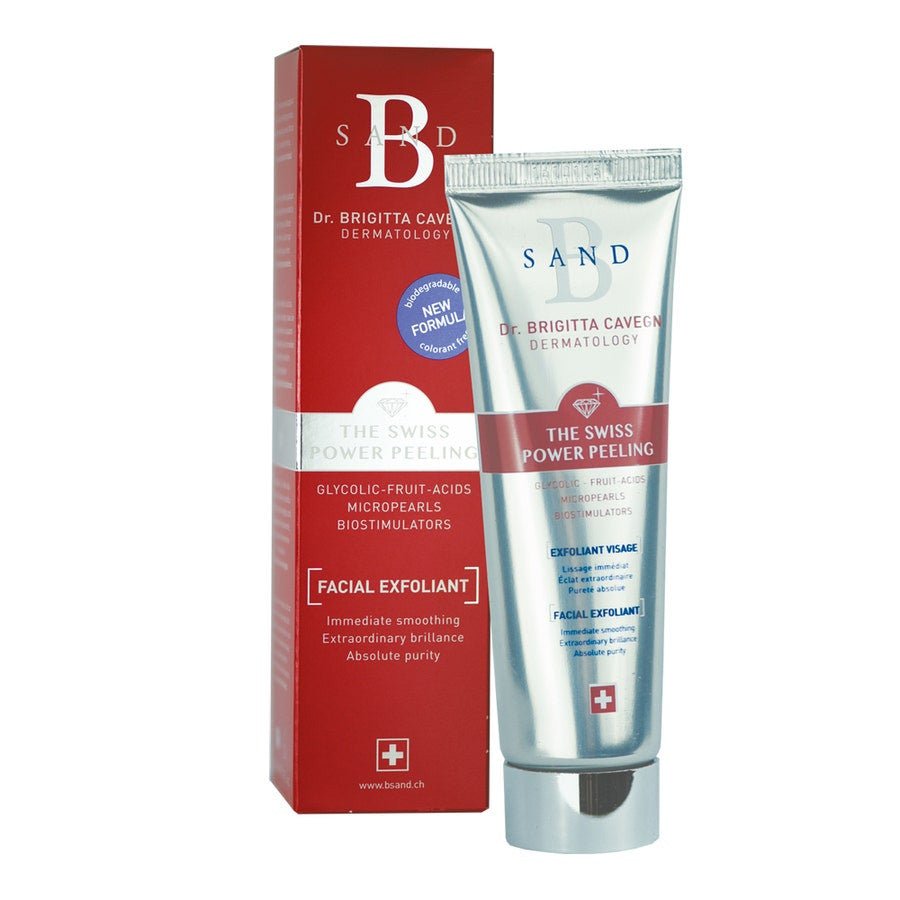 Innoderm The Swiss Power Peeling Face Scrub B Sand 50ml (1.69fl oz) - FrenchBeautyHub