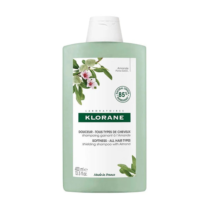 Klorane Almond Milk Softness Shielding Shampoo - FrenchBeautyHub