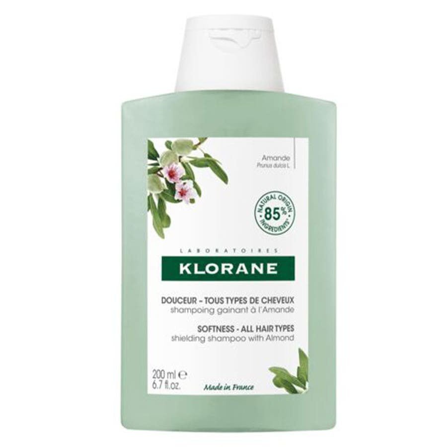 Klorane Almond Milk Softness Shielding Shampoo - FrenchBeautyHub