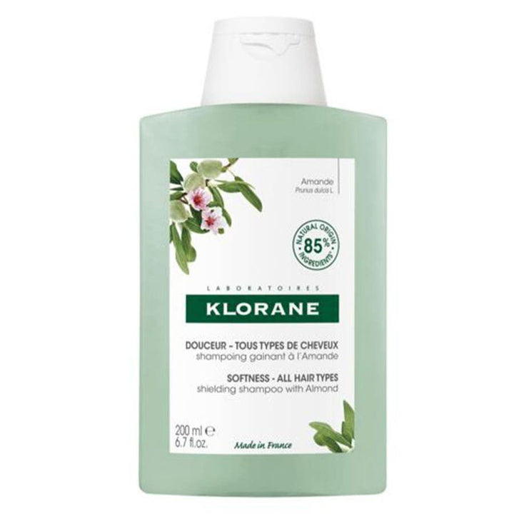 Klorane Almond Milk Softness Shielding Shampoo - FrenchBeautyHub