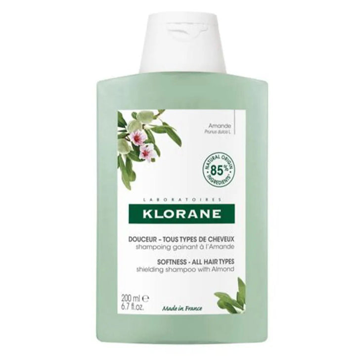 Klorane Almond Milk Softness Shielding Shampoo - FrenchBeautyHub