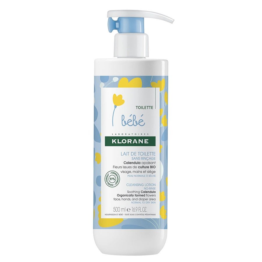 Klorane Baby Cleansing Leave - on Milk 500ml (16.91fl oz) - FrenchBeautyHub
