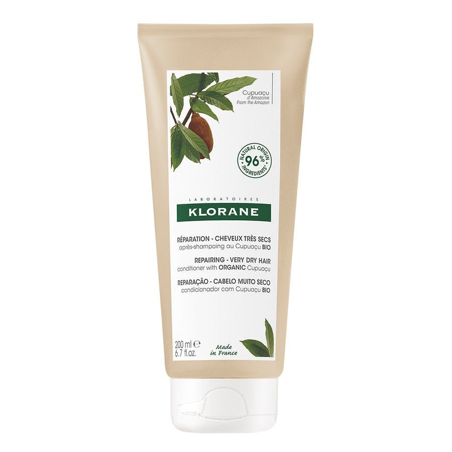 Klorane Nourishing & Repairing Cupuaçu Butter Conditioner 200ml (6.76fl oz) - FrenchBeautyHub