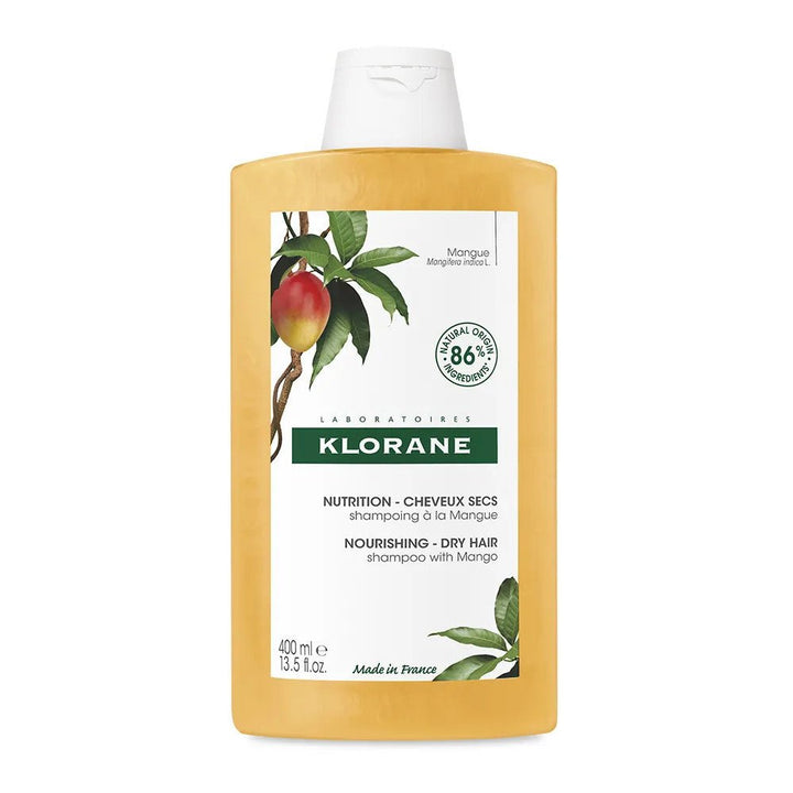Klorane Nourishing Shampoo with Mango Butter - FrenchBeautyHub