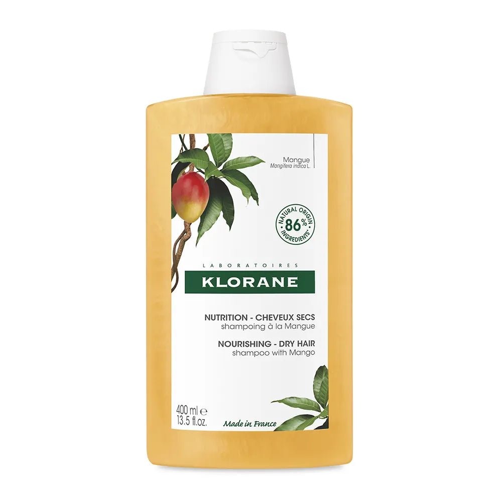 Klorane Nourishing Shampoo with Mango Butter - FrenchBeautyHub