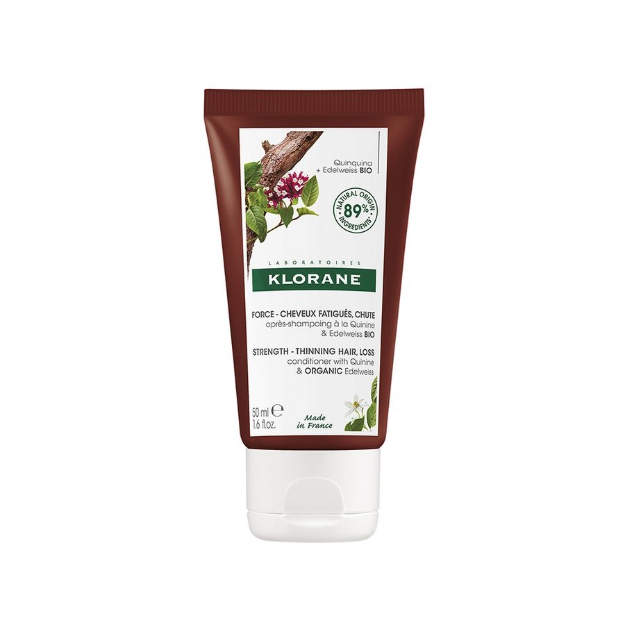 Klorane Quinine Conditioner with Organic Quinine and Edelweiss for Tired Hair 50ml (1.69fl oz) - FrenchBeautyHub