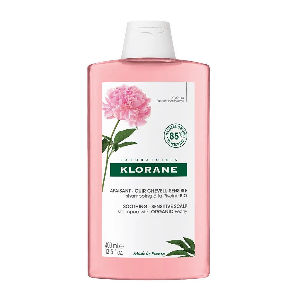 Klorane Soothing & Anti - Irritating Shampoo with Peony - FrenchBeautyHub