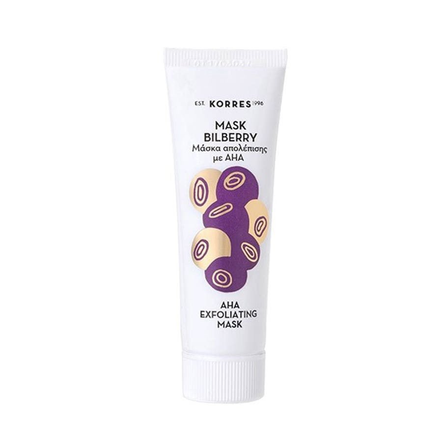 Korres Beauty Shots AHA & Blueberry Peeling Mask 18ml (0.60fl oz) - FrenchBeautyHub