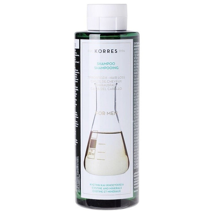 Korres Hair Loss Shampoo For Men Cysteine And Minerals 250ml (8.45fl oz) - FrenchBeautyHub