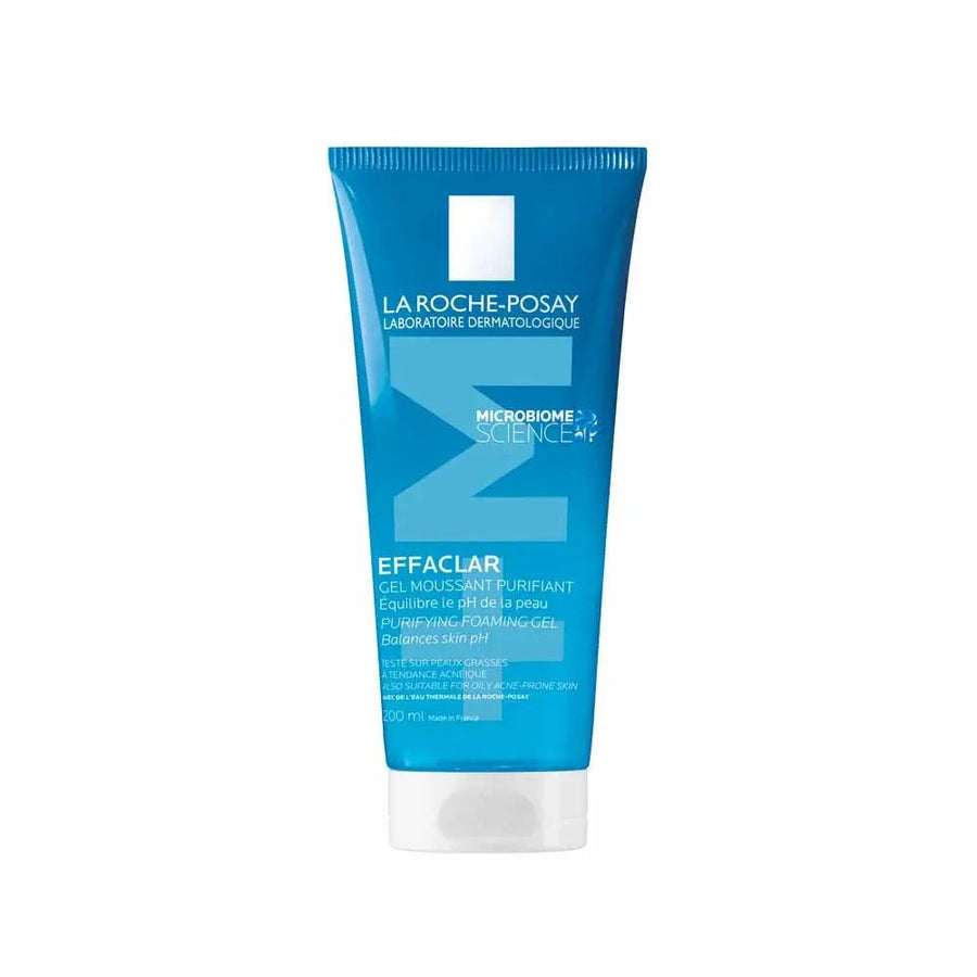 La Roche - Posay Effaclar +M Purifying Foaming Gel 200ml (6.76floz) - FrenchBeautyHub