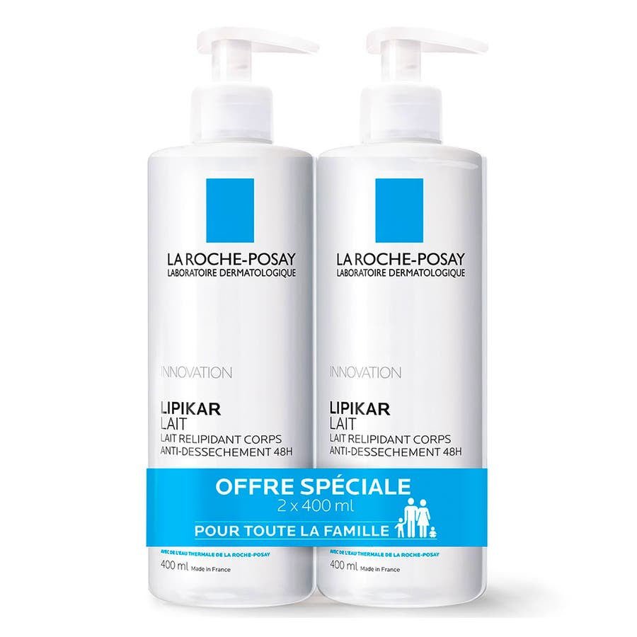 La Roche - Posay Lipikar 48h Lipid - Replenishing Anti - Dryness Body Milk - FrenchBeautyHub