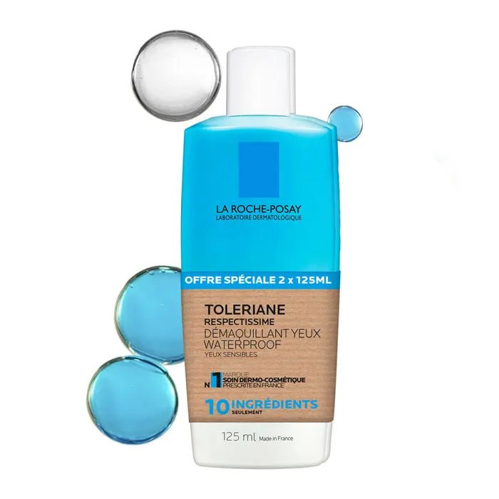 La Roche - Posay Respectissime Waterproof Eye Make Up Remover - FrenchBeautyHub
