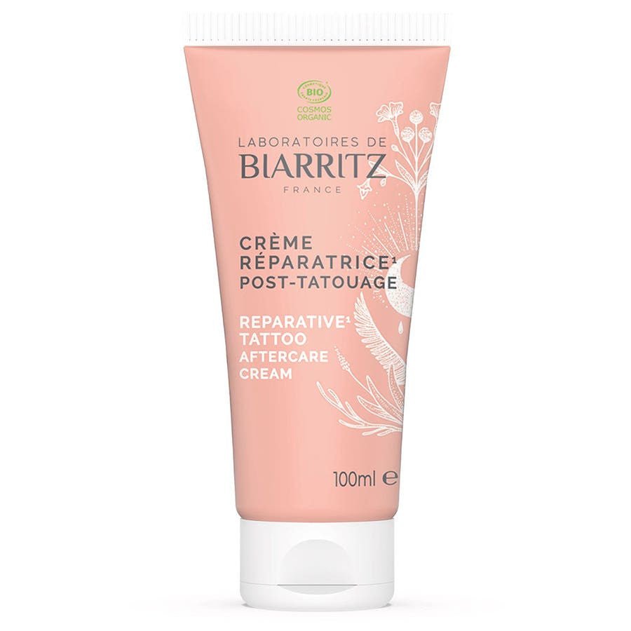 Laboratoires De Biarritz Post - Tatouage Repair Cream 40ml - Organic Repairing Cream for Tattooed Skin - FrenchBeautyHub