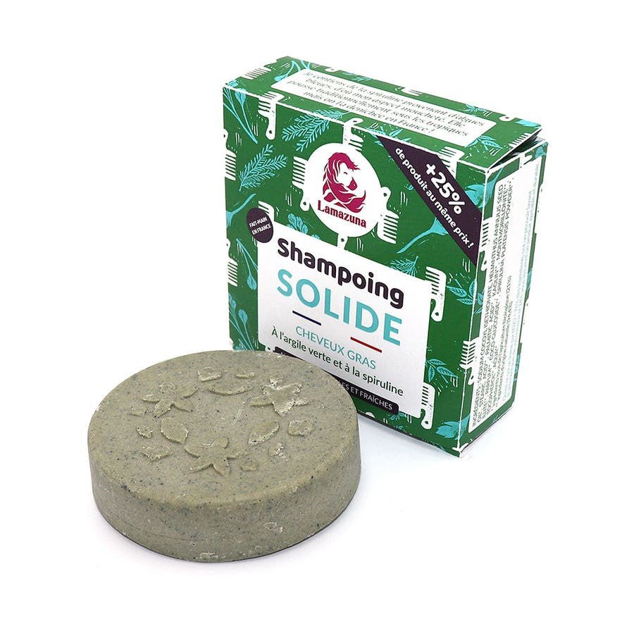 Lamazuna Solid Shampoo for Dry Hair with Orange 55g (1.94 oz) - FrenchBeautyHub