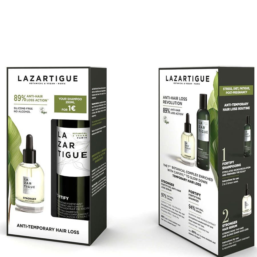 Lazartigue Anti - Hair Loss Giftboxes 300ml (10.14fl oz) - FrenchBeautyHub