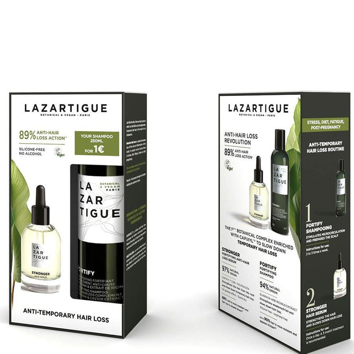 Lazartigue Anti - Hair Loss Giftboxes 300ml (10.14fl oz) - FrenchBeautyHub