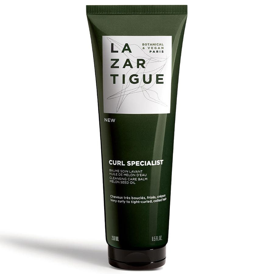 Lazartigue Curl Specialist Cleansing Care Balm Very curly, frizzy or frizzy hair 250ml (8.45fl oz) - FrenchBeautyHub