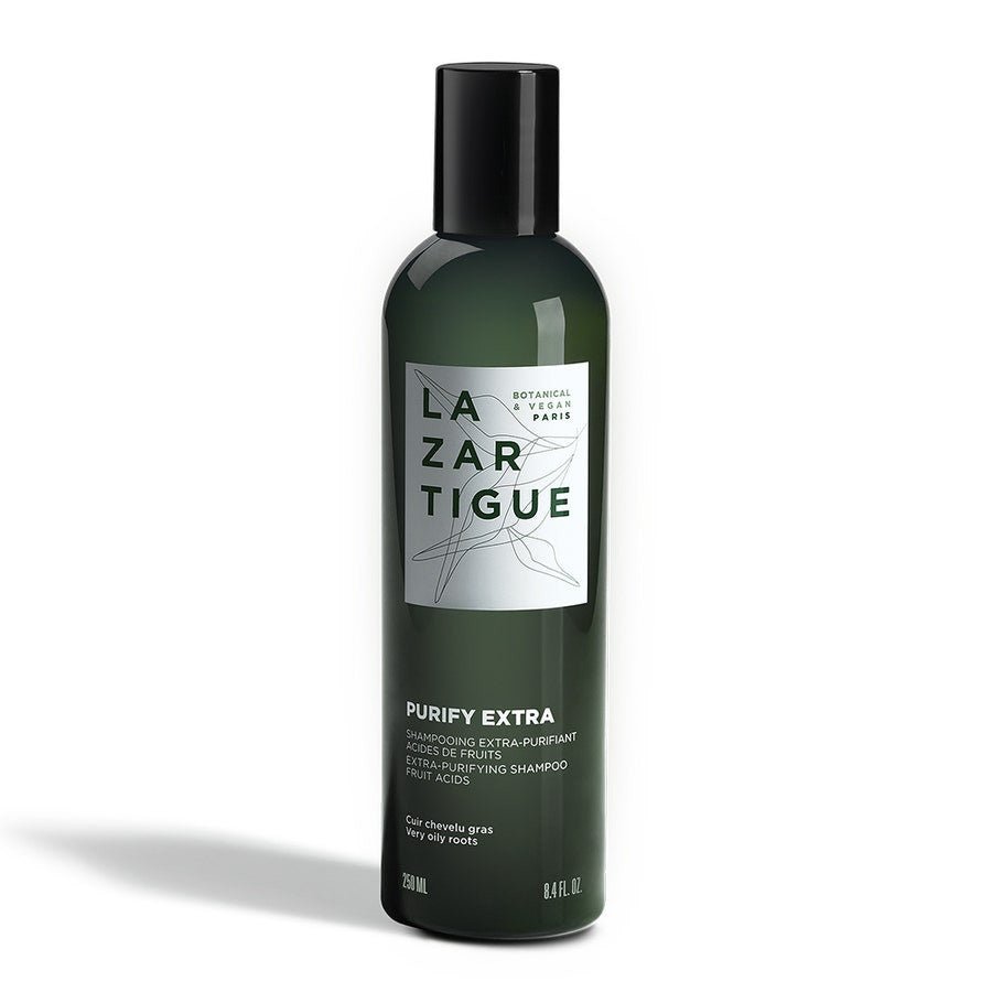 Lazartigue Purify Extra Shampoo for oily hair 250ml (8.45fl oz) - FrenchBeautyHub