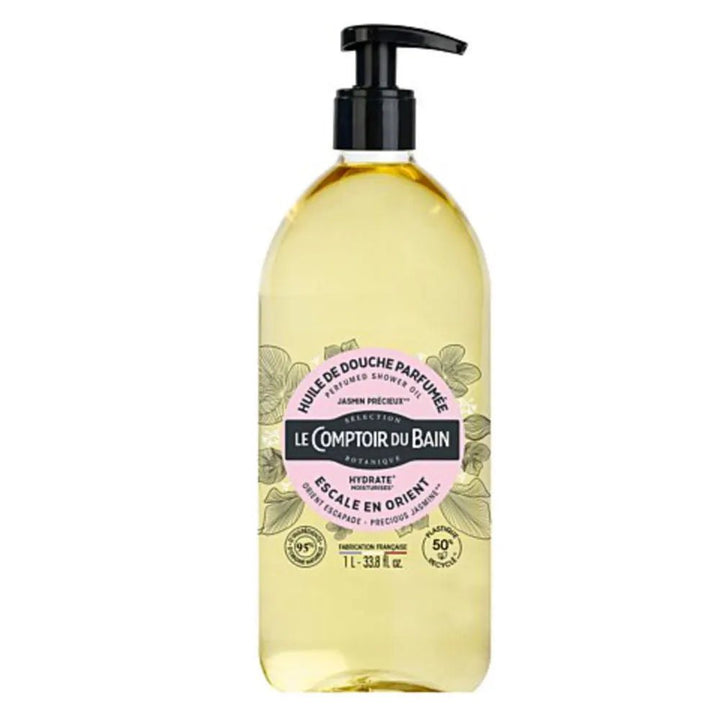 Le Comptoir Du Bain Shower Oil 1L (33.81fl oz) - FrenchBeautyHub