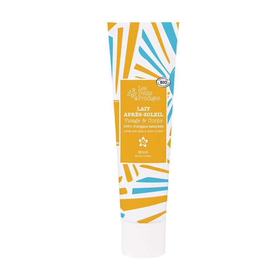 Les petits prodiges Organic After - Sun Milk Monoi Face and Body Perfumes 100ml (3.38fl oz) - FrenchBeautyHub
