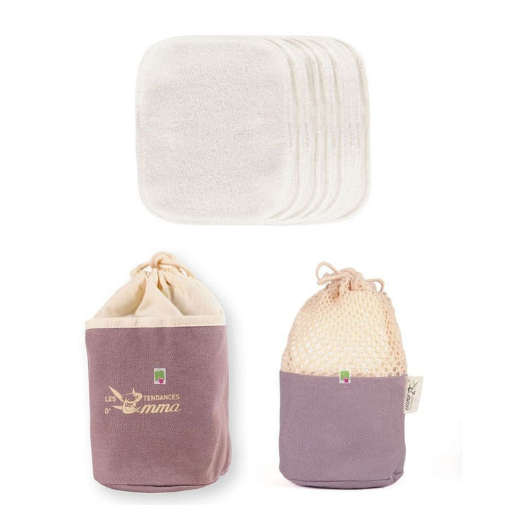 Les Tendances D'Emma Eco Belle Kit with Organic Cotton Pads - FrenchBeautyHub