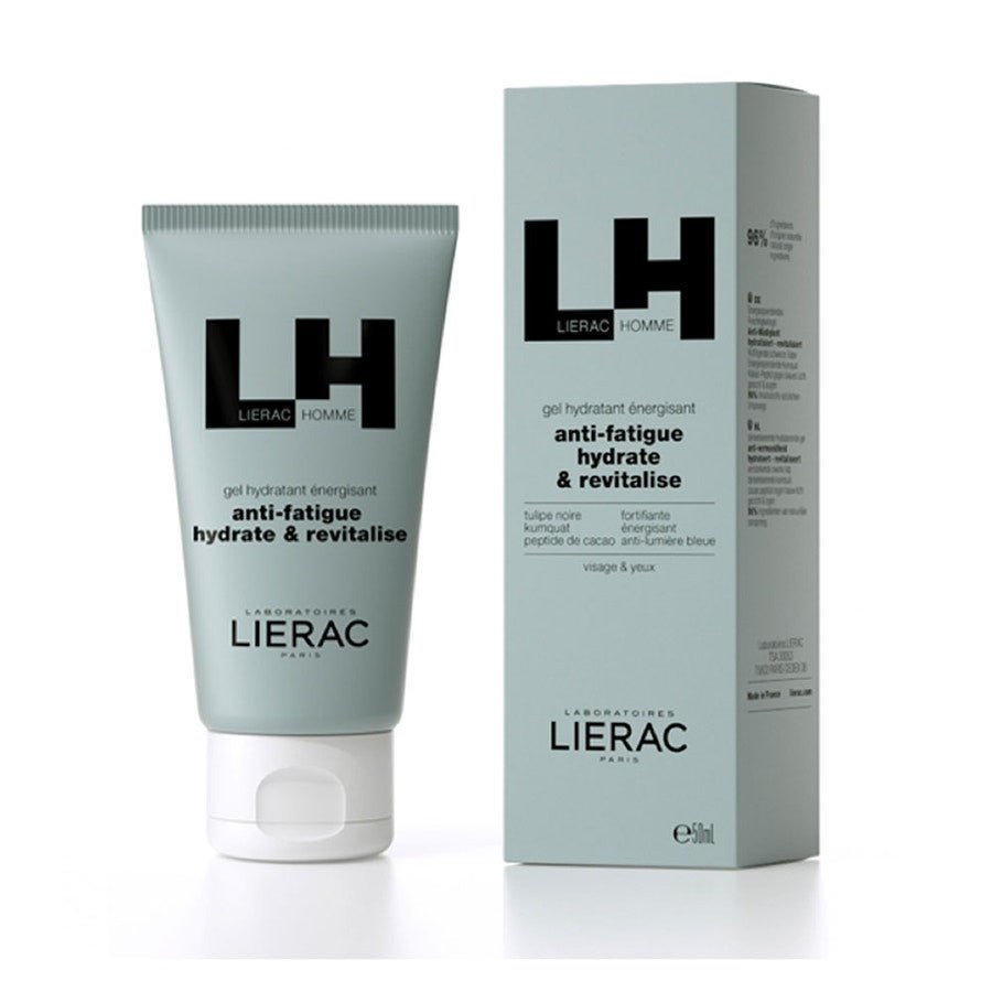 Lierac Homme Energising Hydrating Gel 50ml (1.69fl oz) - FrenchBeautyHub