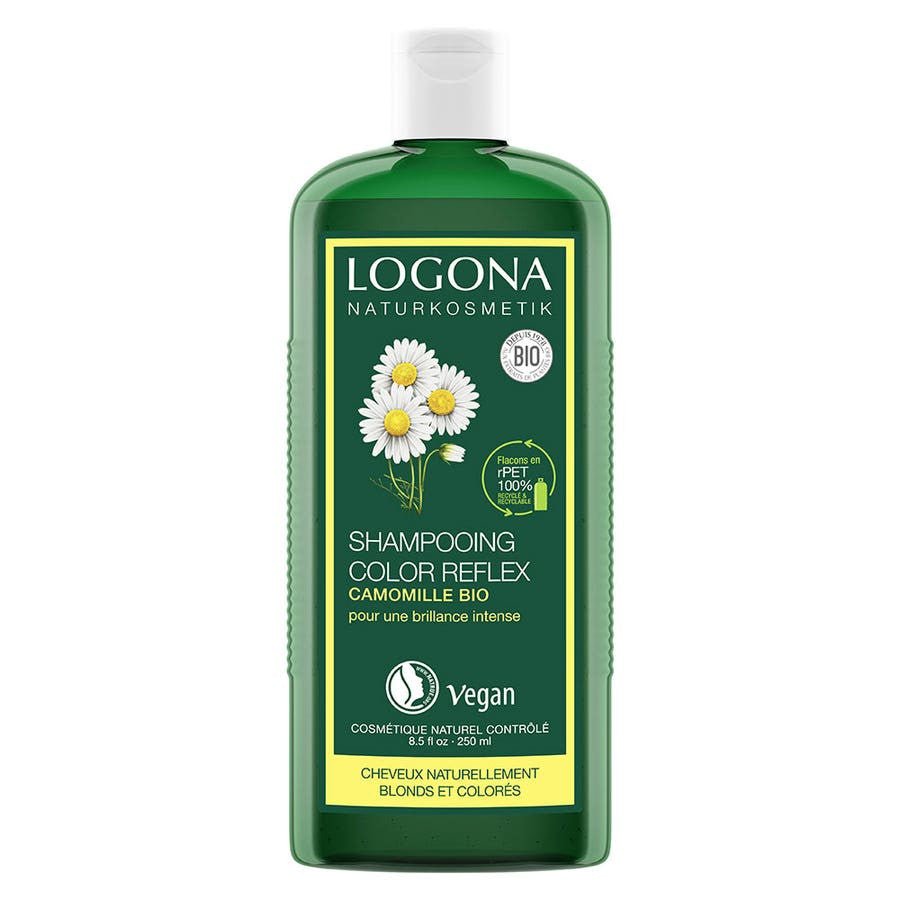 Logona Chamomile Highlight Shampoo 250ml (8.45fl oz) - FrenchBeautyHub