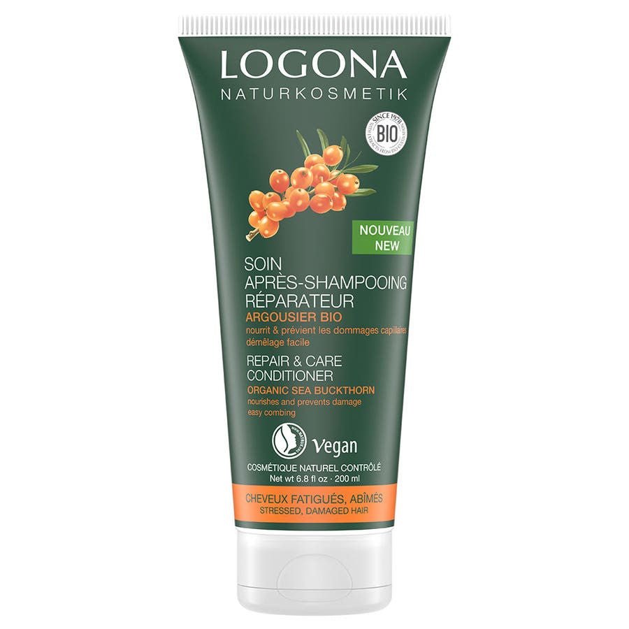 Logona Sea Buckthorn Repairing Conditioner Care 200ml (6.76fl oz) - FrenchBeautyHub