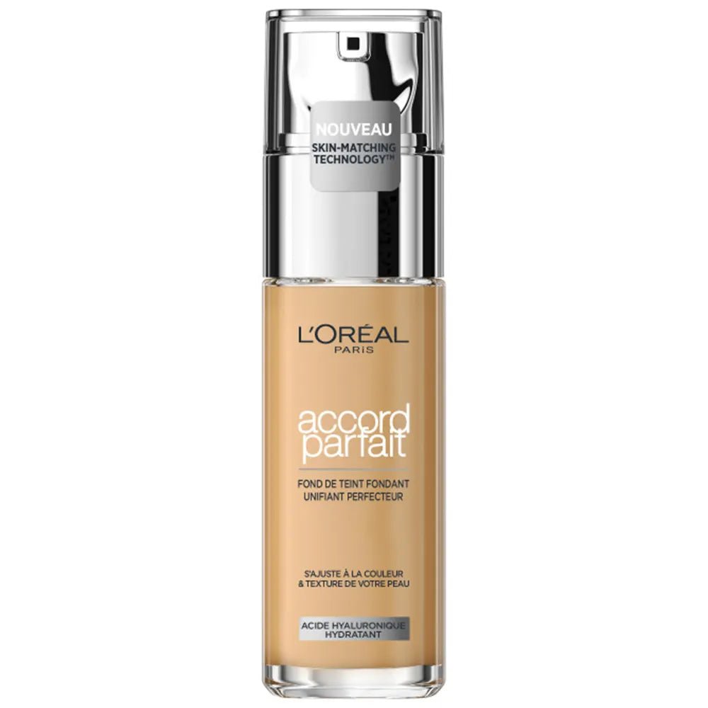 L'Oreal Paris Accord Parfait Fluid Foundation 30ml (1.01 fl oz) - FrenchBeautyHub