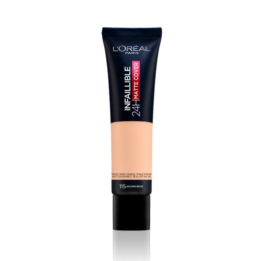 L'Oreal Paris Infaillible 24h Matte Cover Foundation 30ml (1.01fl oz) - FrenchBeautyHub