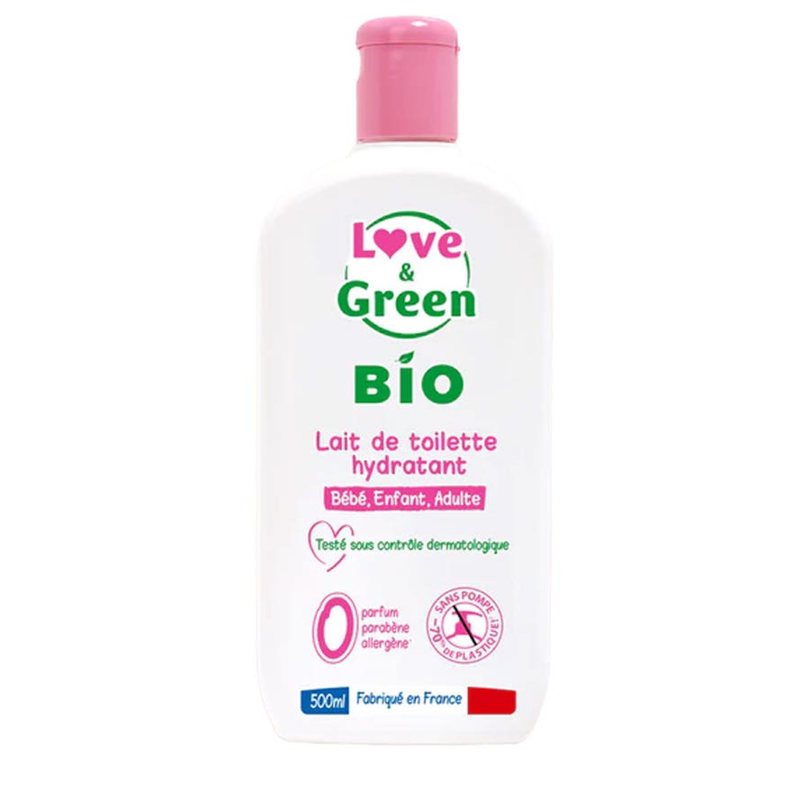 Love&Green Moisturizing Body Lotion 500ml (16.91fl oz) - FrenchBeautyHub