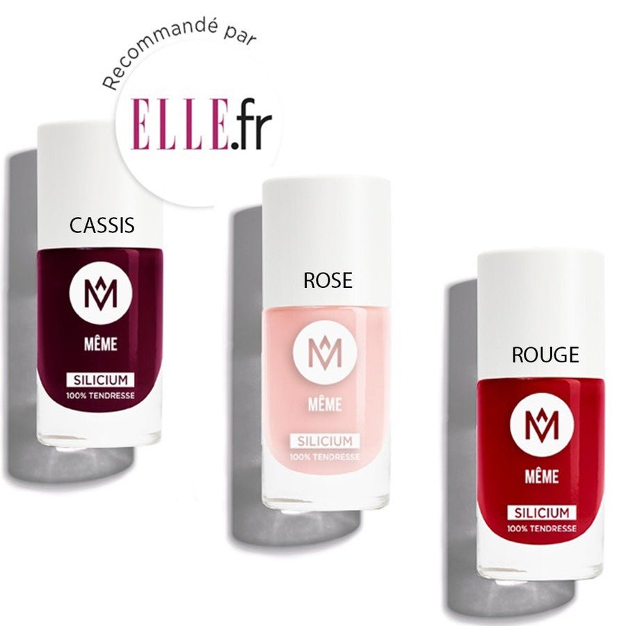 MæME Silicium Colour Varnish For Damaged Nails 10ml (0.33fl oz) - FrenchBeautyHub