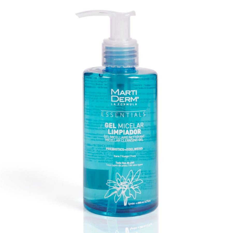 Martiderm Essentials Cleansing Micellar Gel 200ml (6.76fl oz) - FrenchBeautyHub