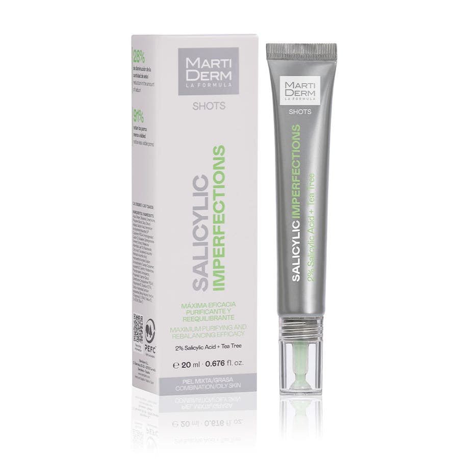 Martiderm Shots Salicylic Imperfections Combination to Oily Skin 20ml (0.76fl oz) - FrenchBeautyHub
