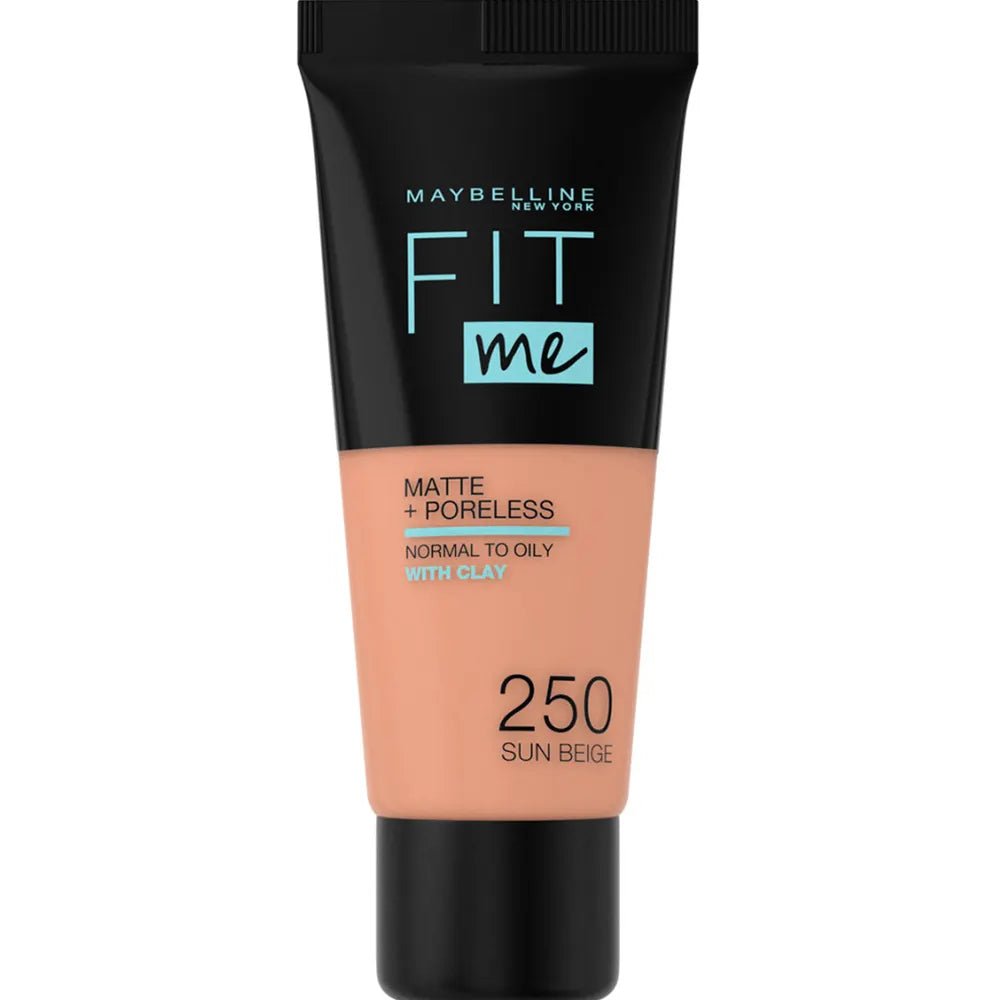 Maybelline New York Fit Me! Matte + Poreless Mattifying Foundation 30ml (1.01fl oz) - FrenchBeautyHub